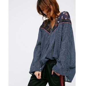 Free People “Hearts and Colors” top